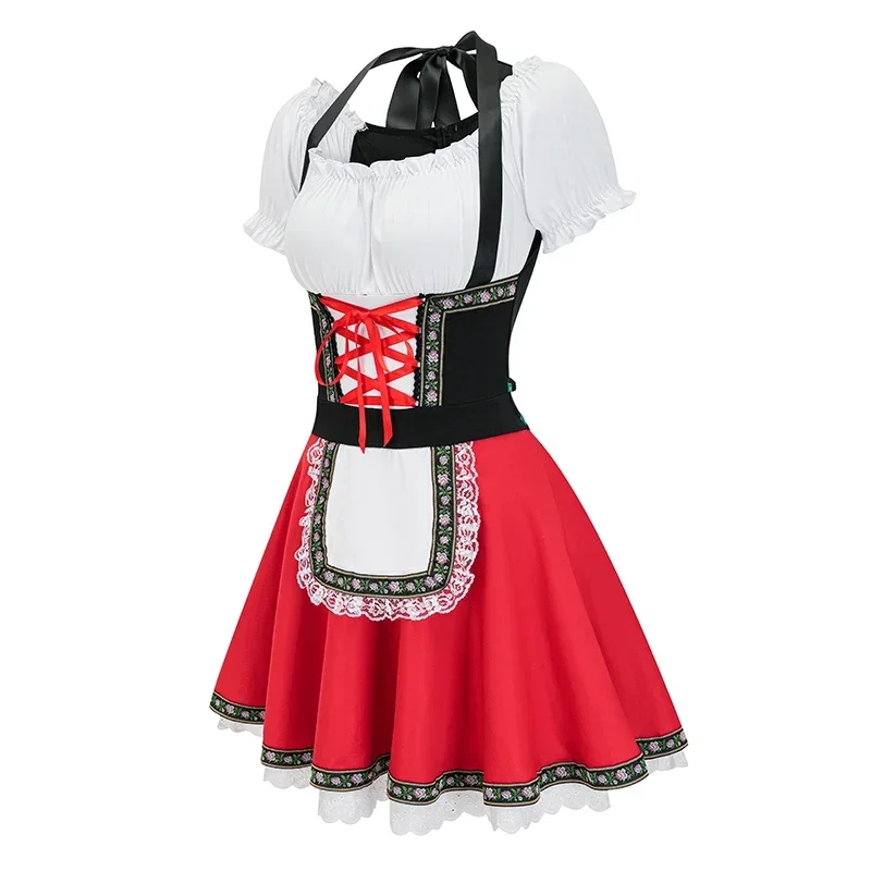 holiday festive dress Women Oktoberfest Costumes Dirndl Dresses for Festival Bavarian Beer C –  Hiipps main image 0
