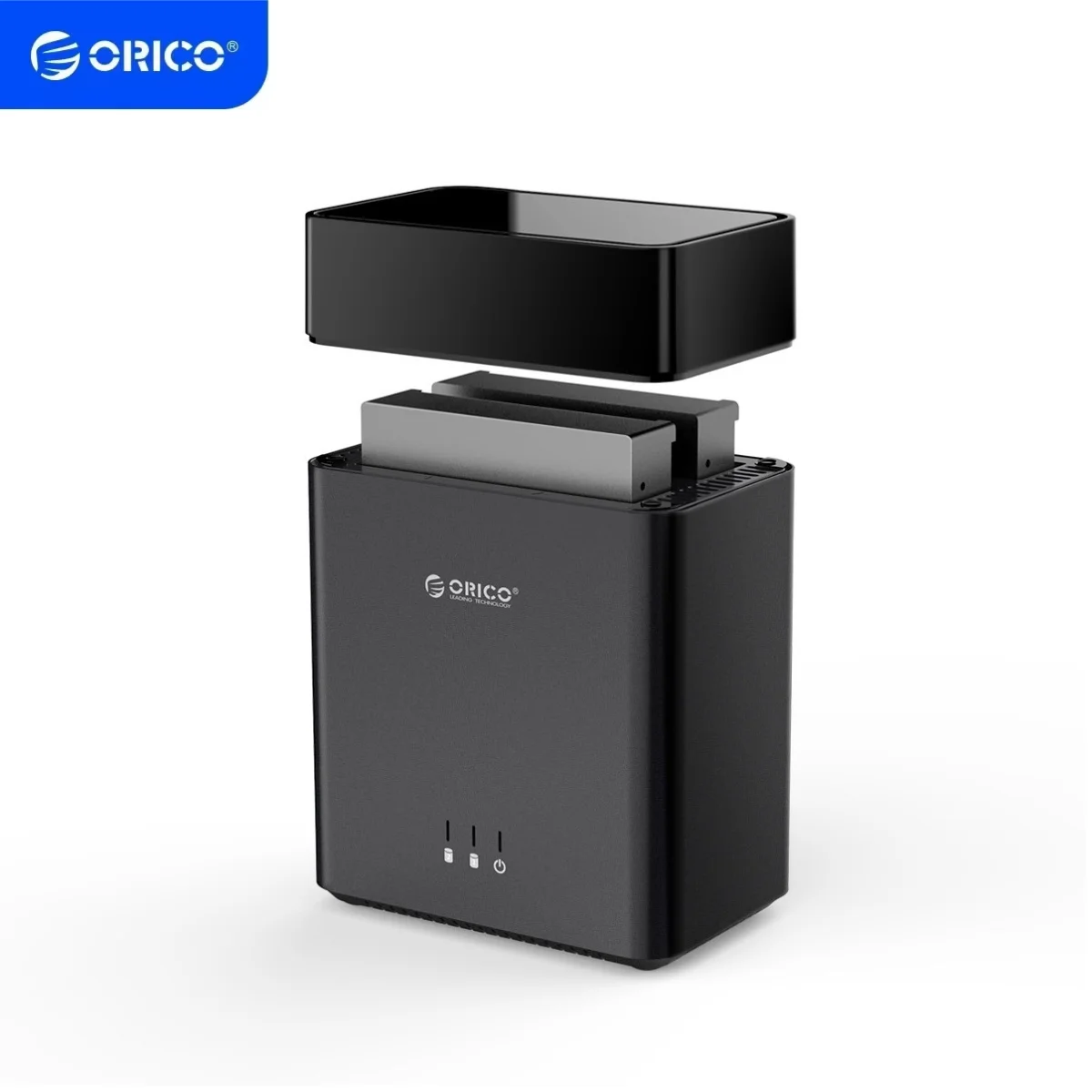ORICO 2/5 Bay DAS 3,5-calowa obudowa dysku twardego Wysyłka z RU SATA USB3.0 Zewnętrzna obudowa dysku twardego Magnetyczna konstrukcja Wee do Brasil