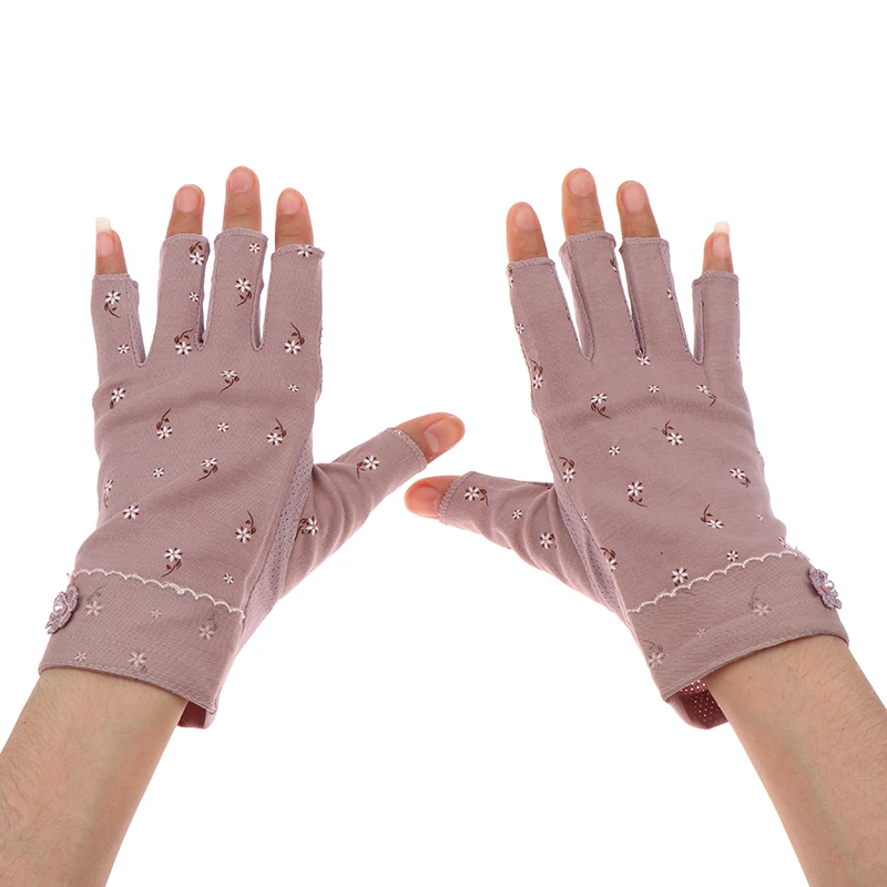 1 Pair Anti UV Nail Gloves UV Gel Shield Glove Fingerless Manicure Nail Art Tools LED Lamp Nails Dryer Radiation Hand