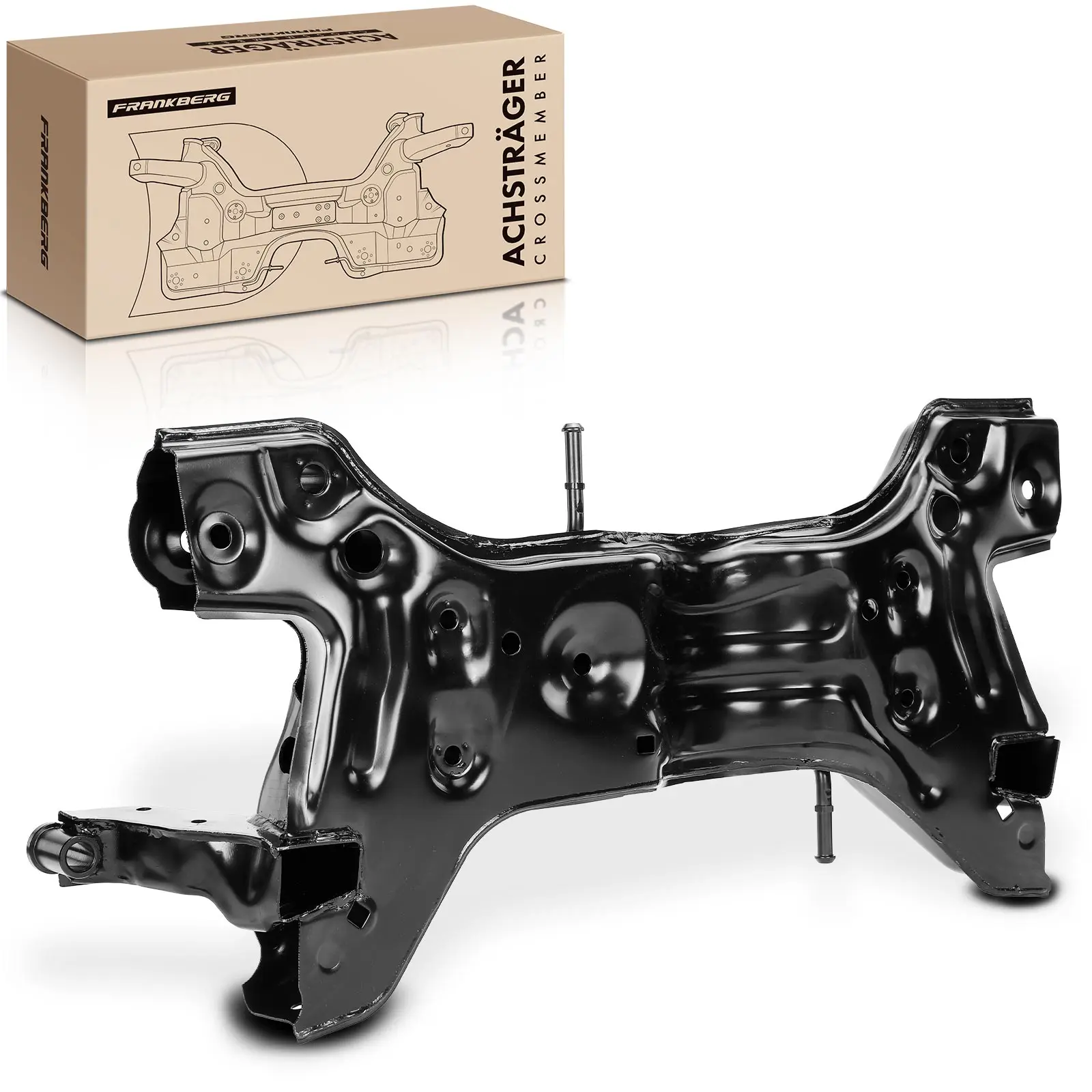 Frankberg 1x Aslageras Aslager motorlager vooras voor VW Polo 6R Skoda Fabia II Roomster 6R0199315AD 6R0199315B