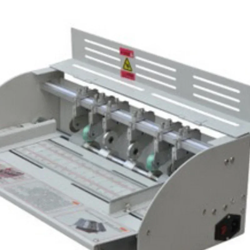 Small Electric Paper Creasing MachineThree-In-One Dotted Line Creasing And Scoring Machine Multifunctional Electric Origami Punc