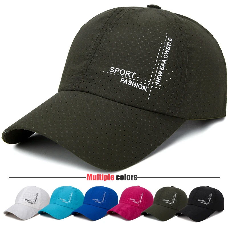 New Fashion Casual Baseball Cap Outdoor Sport Hats For Quick-drying,perforated, breathable, sun-shading and sun-proof design