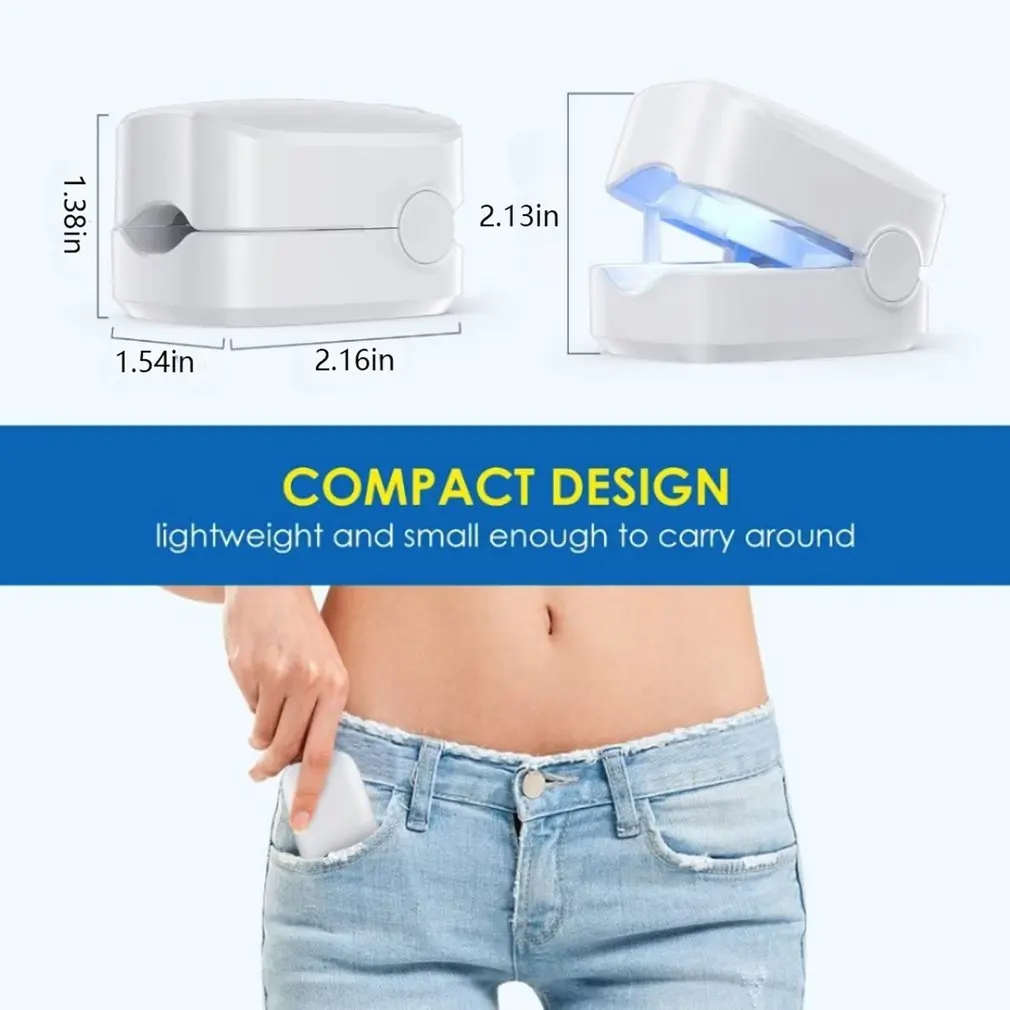 Rechargeable Nail Fungus Remover Toenail Fungus Cleaning Laser Device Portable Nail Assisted Phototherapy Cleaning Lamp