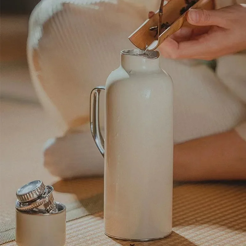 

Stewed teapot household kettle thermos bottle stainless steel outdoor portable