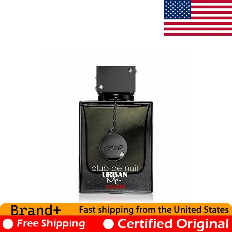 

Armaf Club De Nuit Urban Man Elixir for Men Eau de Parfum 3.6 Ounce Lasting Woody Spicy Pheromones Cologne100 ML Luxury Perfume