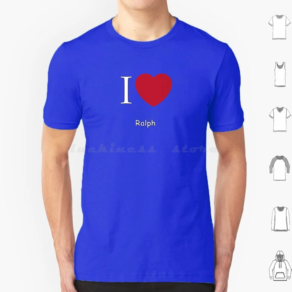 Ralph T Shirt Cotton Men Women DIY Print Ralph
