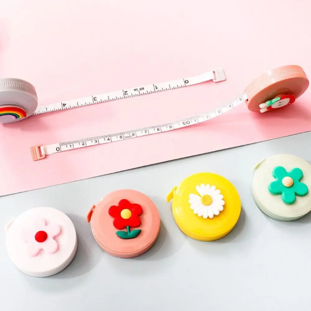 Portable Mini Cartoon Tape Measure Soft Cute Measuring Tape Sewing Tools Accessories Home Tape Meter