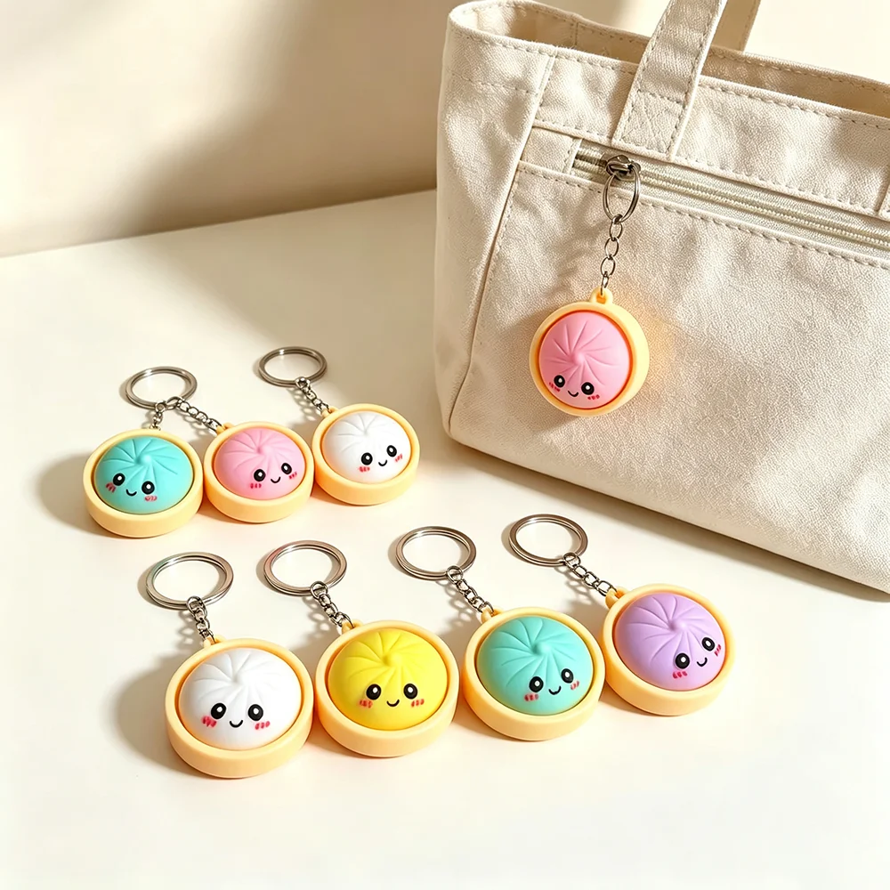1-6Pcs Dumpling Keychains Cute - Party Favor Bag ulasan dan harga