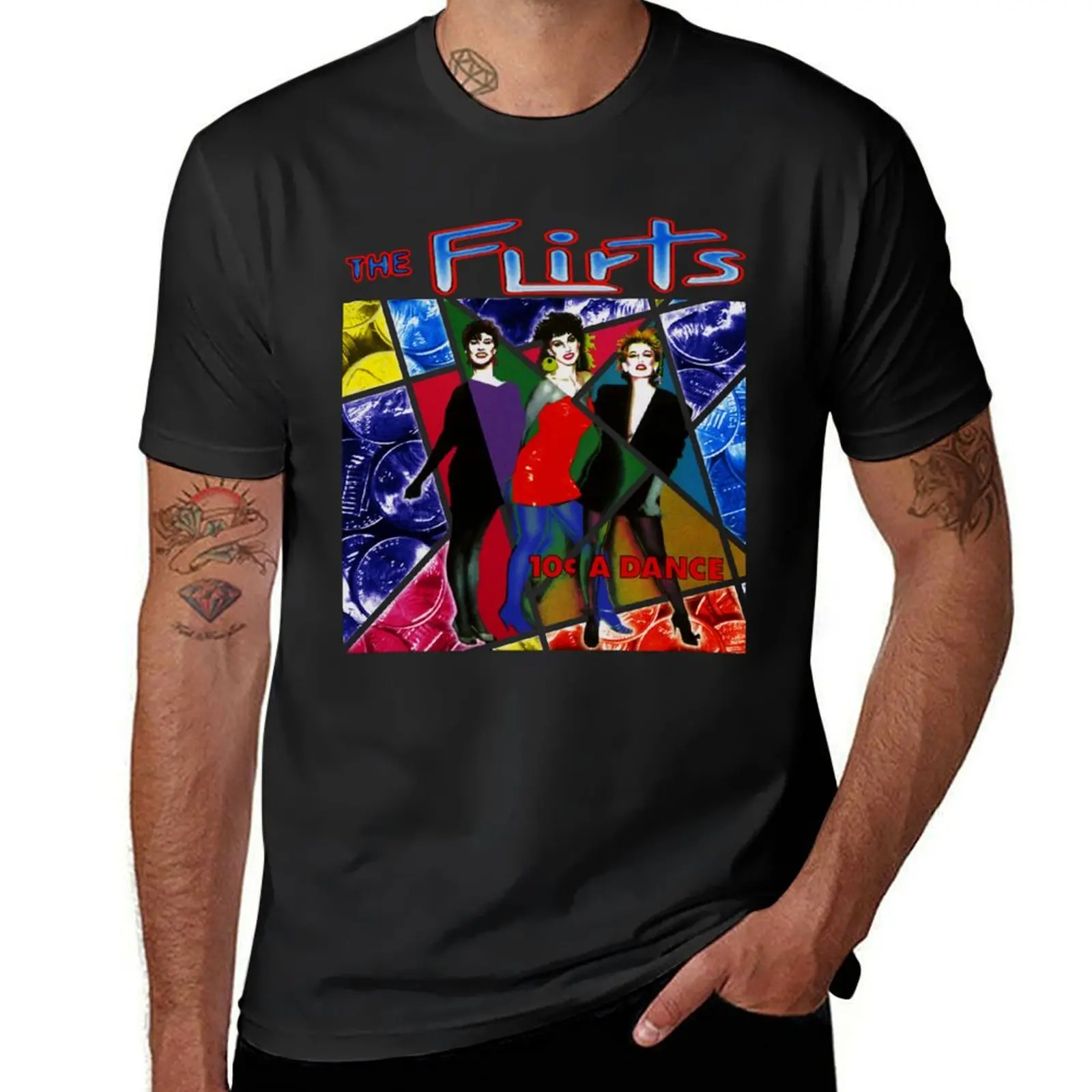 The Flirts 10 cent a dance T-Shirt aesthetic clothes blanks summer tops mens champion t shirts