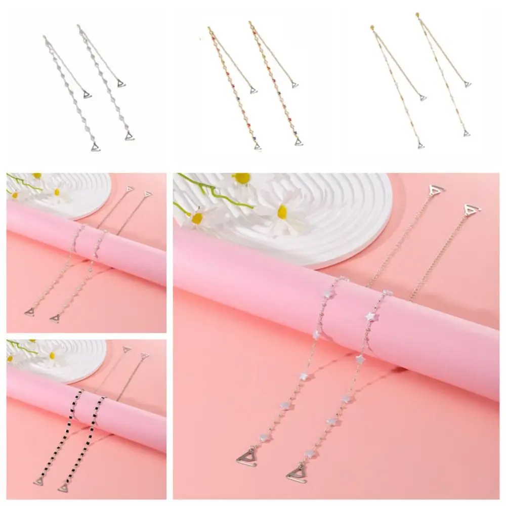 2Pairs Butterfly Pearl Bow Bra Straps Adjustable Charming Bra Shoulder Straps Underwear Accessories Ornament image 3