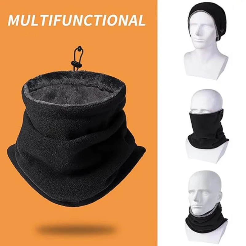 

Winter MotorcycleWarm Mask Men Women Fleece Neck Outdoor Warmer Windproof Scarf Camping Hiking Balaclava Cycling Face Mask