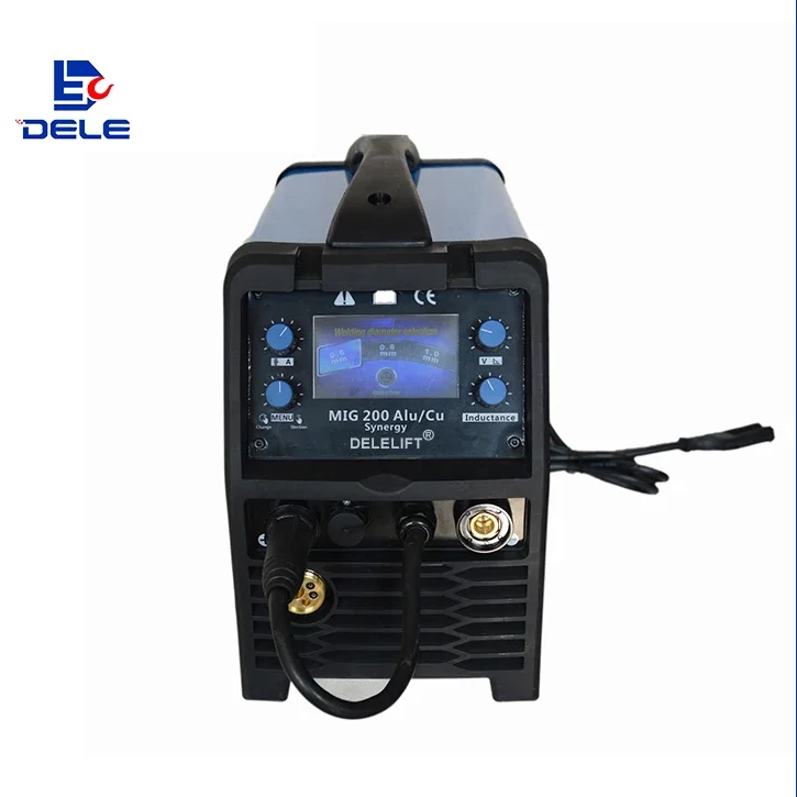 MIG/MMA/TIG Arc inverter 220V welder multi-function  metal welding machine with 24KD welding torch