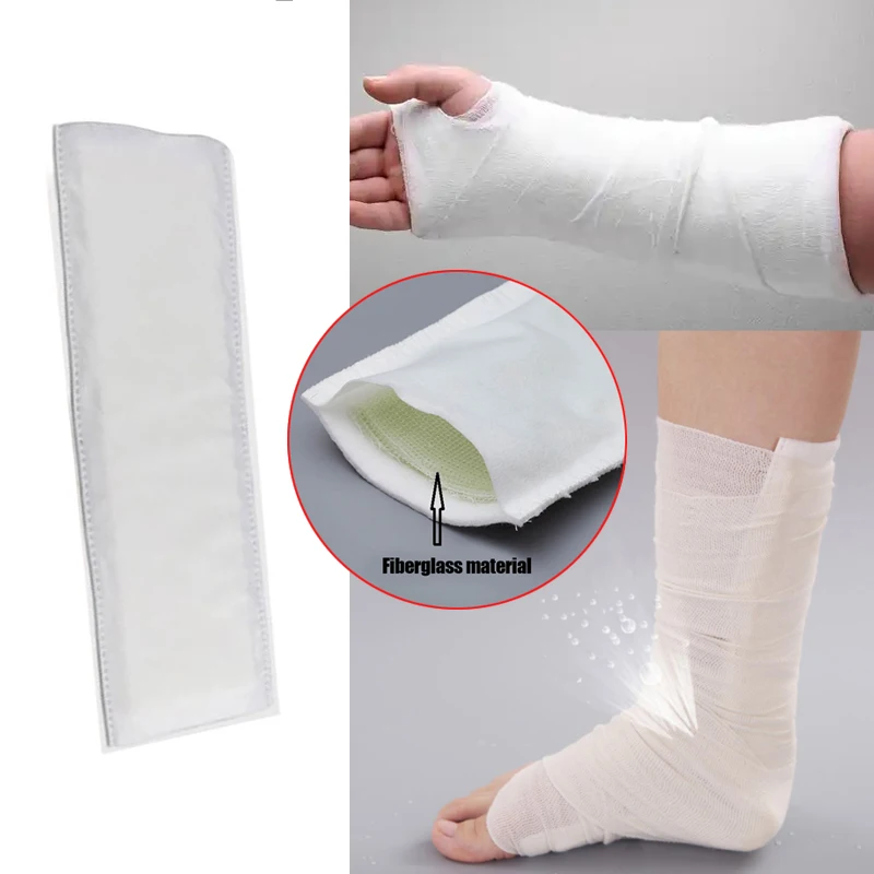 Disposable Medical Polymer Gypsum Splint for Fixation Orthopaedic Fracture Orthopedic Polymer Splint Outdoor Sports First Aid