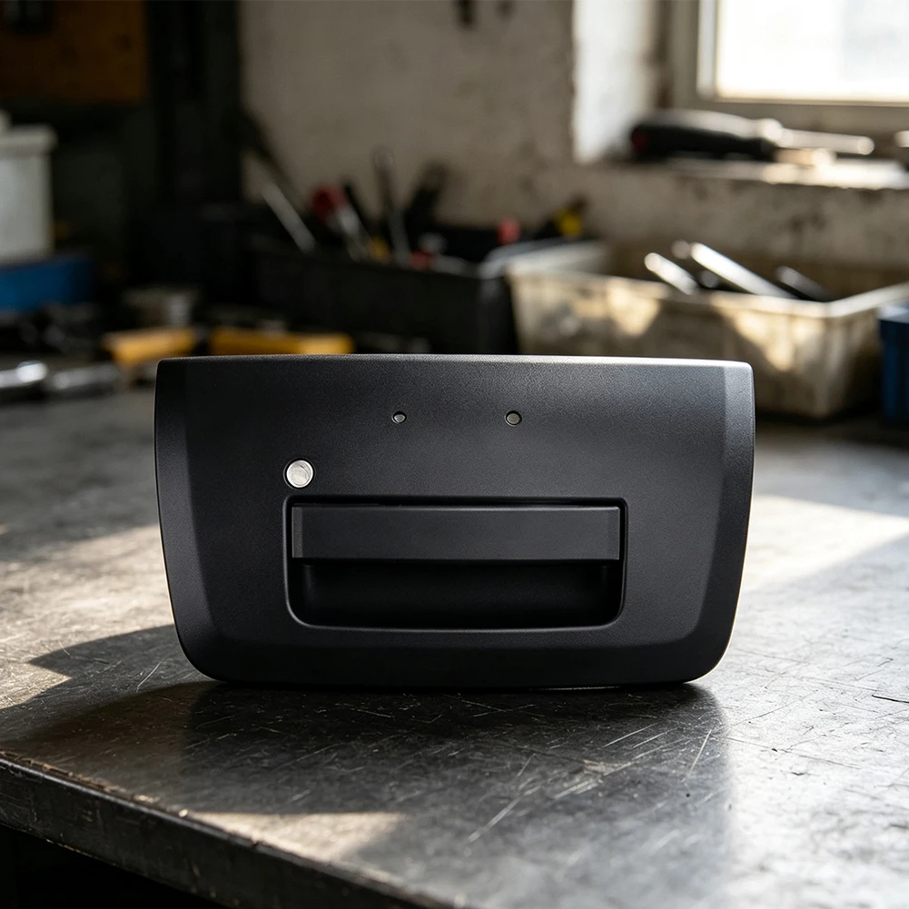 For Daily Use Tailgate Handle Rear Door Handle BALCK Textured Black Finish ABS Material For Nissan NP300 Mexico