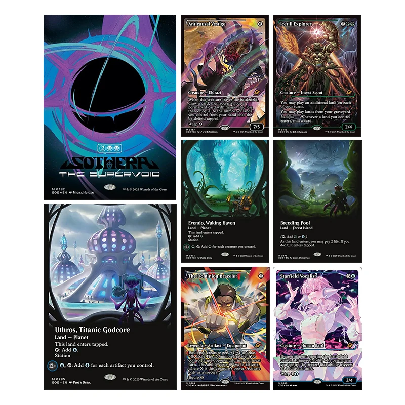 

Diy Homemade Magic The Gatherings Storms Trading Card Game Devastating Onslaught Starfield Vocalist Collection Card Toys Gift