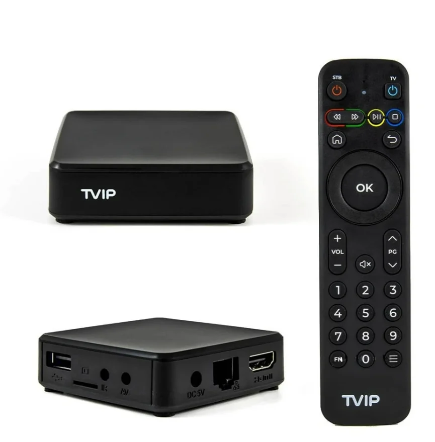 TVIP 710 박스, Amlogic S905W 쿼드 코어 TV 박스, TVIP S-Box V.710, 3840x2160, 4K, 리눅스 TVIP V710, 1GB, 8GB