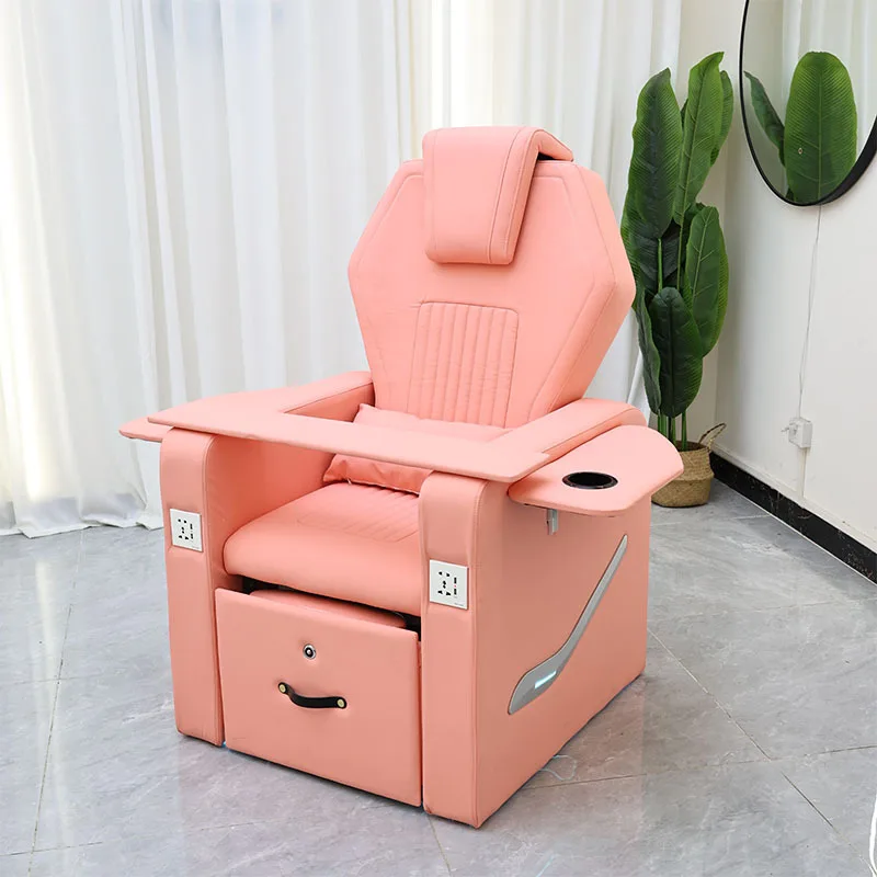 

Electric massage eyelash manicure sofa special spa foot massage chair manicure foot soaking sofa