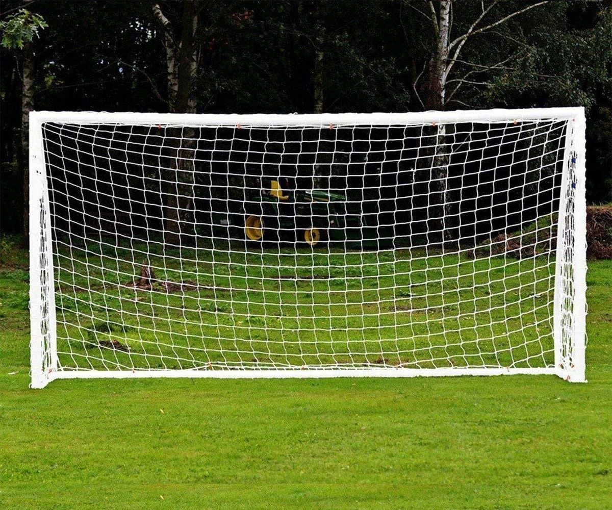 Rede de gol de futebol de tamanho completo, substituição de rebote, 24x8 pés, rede de poste de gol de futebol para treinamento