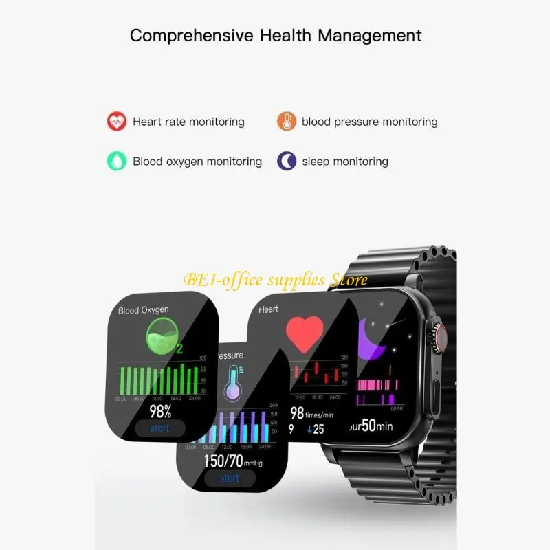 

A9LC Watch для женщин Мужчины Blue Teeth Wwatch Ответ/Make Call Fitnes