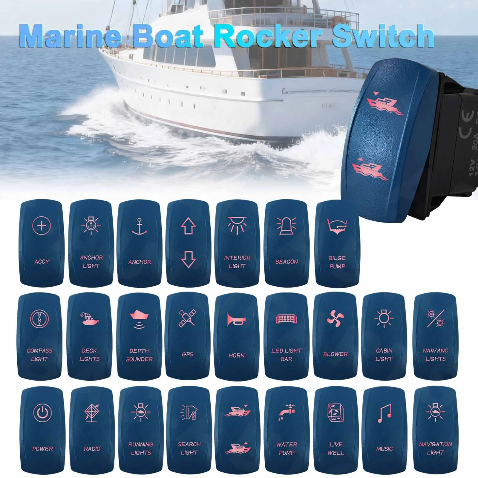 12V 24V Marine Boat…