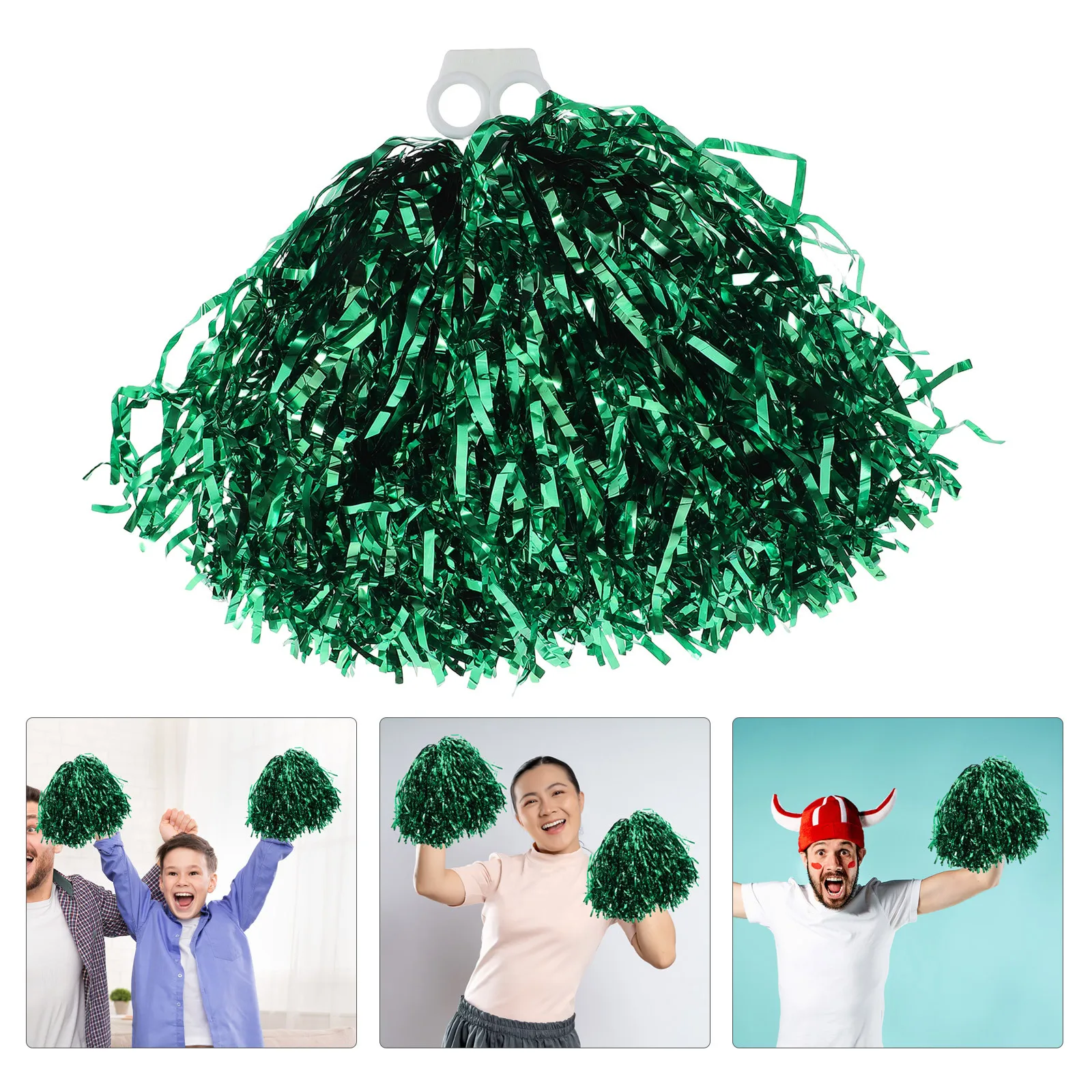 4 шт., набор помпонов для болельщиков