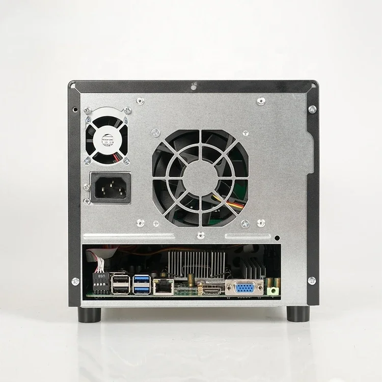 Stock Factory Price Mini-ITX Hot Swap Rack 4 Bays NAS Server Case