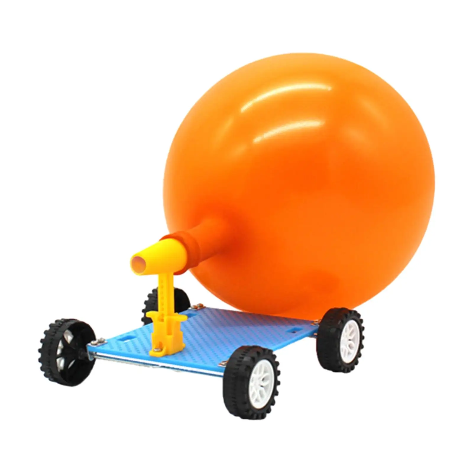 DIY Balloon Car Racer Assembly 3D Puzzles Scientific for Children Boy Girls