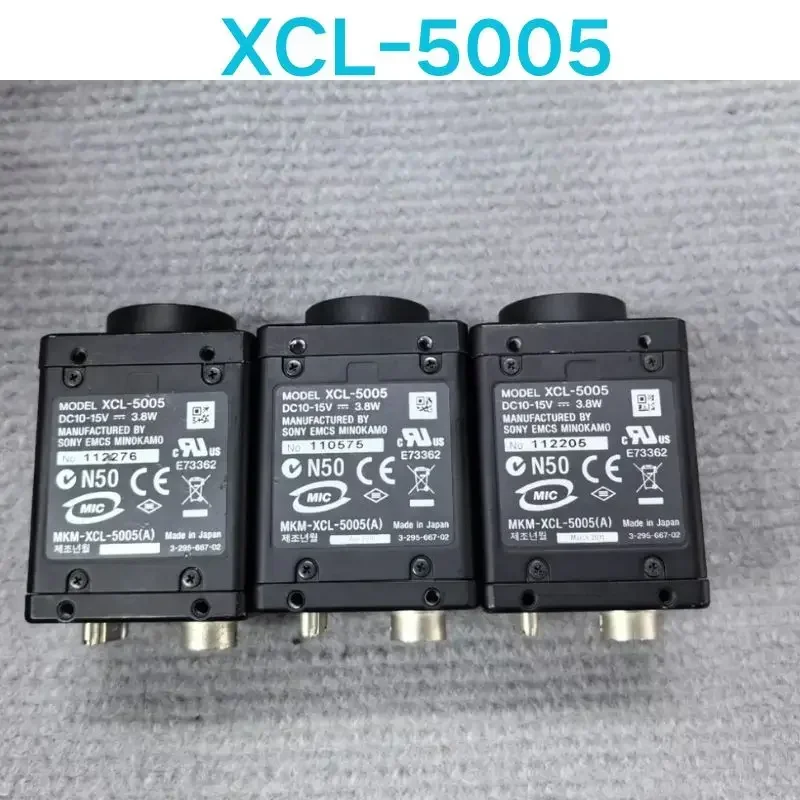 

Second-hand test OK XCL-5005 industrial black and white camera with 5 million pixels