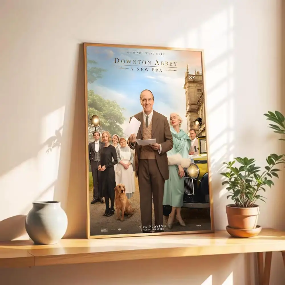 1 قطعة الدراما التاريخية التلفزيون D-Downton AbbeyS المشارك قماش جدار الفن طباعة المشارك ديكور جدارية ديكور المنزل هدية غير المؤطرة #5