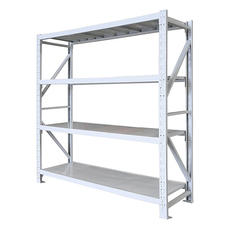 100kg Light Duty Metal Shelving Iron Industrial Racking System Warehouse Storage