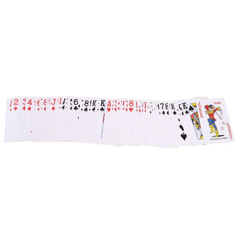 54 Cards Classic Pattern Poker Table Game Playing Card Poker Table Game Playing Card Collection Entertainment Products Drop Ship