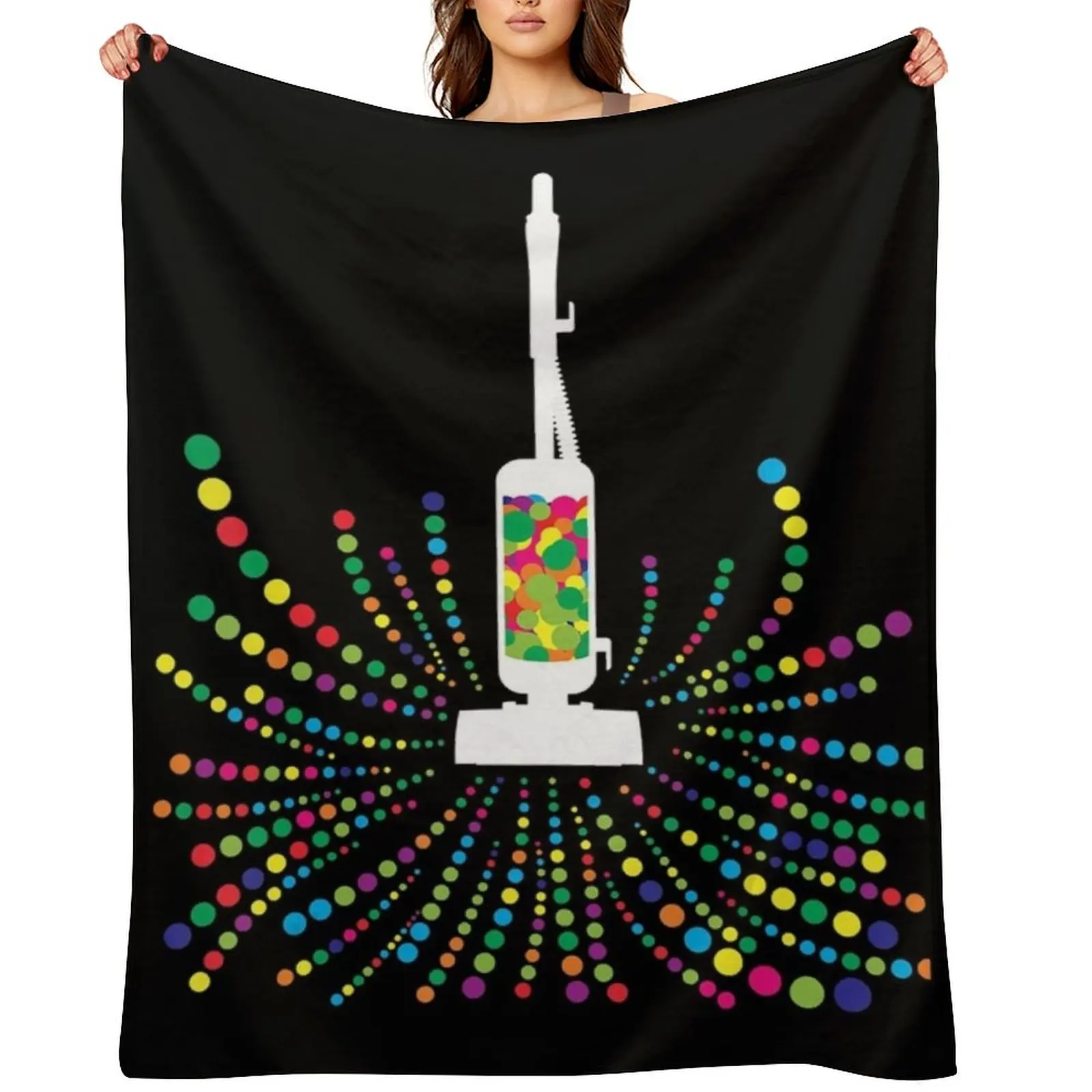Vacuum Cleanup Classic . Throw Blanket Nap Fashion Sofas Travel Bed linens Blankets