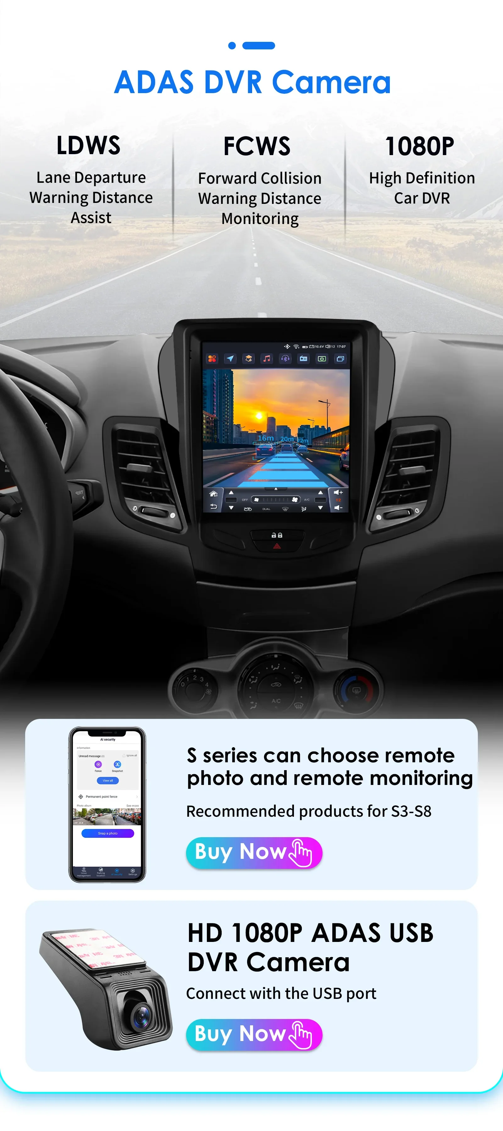 Hizpo 2Din Android 14 Auto-Multimedia-Player für Ford Fiesta MK7 2009–2016 GPS Carplay 4G AI Intelligenter Bildschirm Autoradio 360 Cam – Detail 33