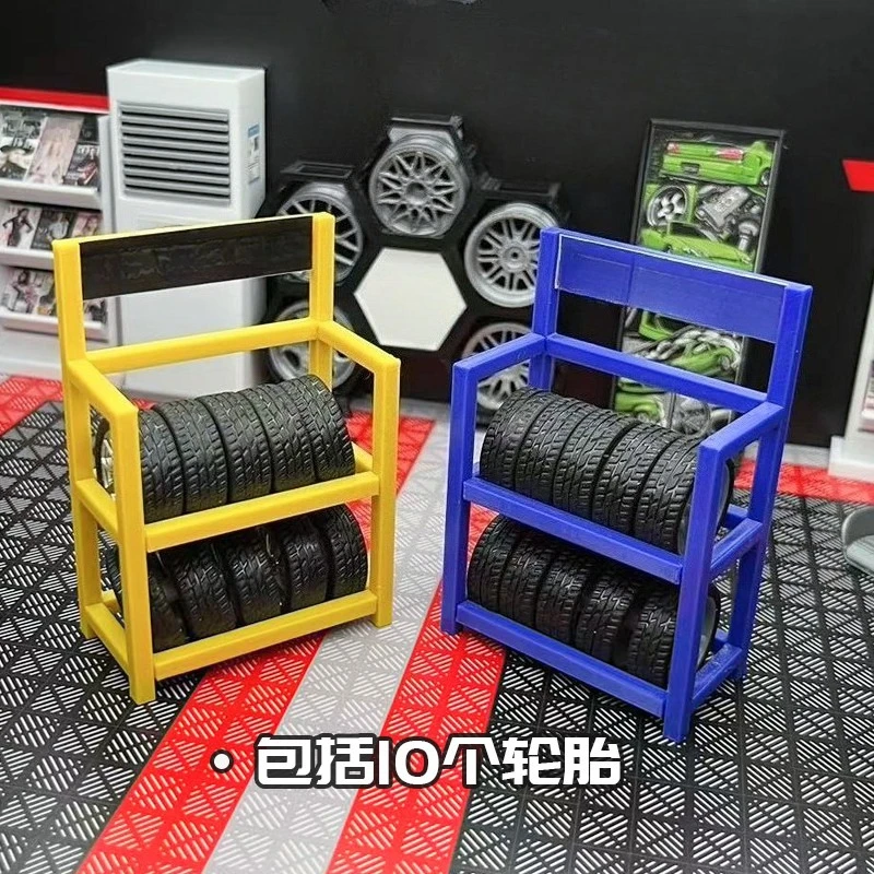 Diorama 1/18 Reifenständer-Mod – Workshop Tools Toy Bewertung und Preis