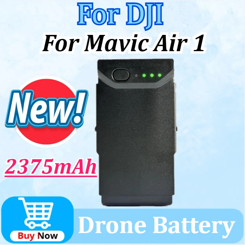 

upgraded 11.55V 2375mAh 27.43Wh for DJI Mavic Air 1 Battery 21 Minutes of Flight Time New Replacement Intelligent Flight Battery