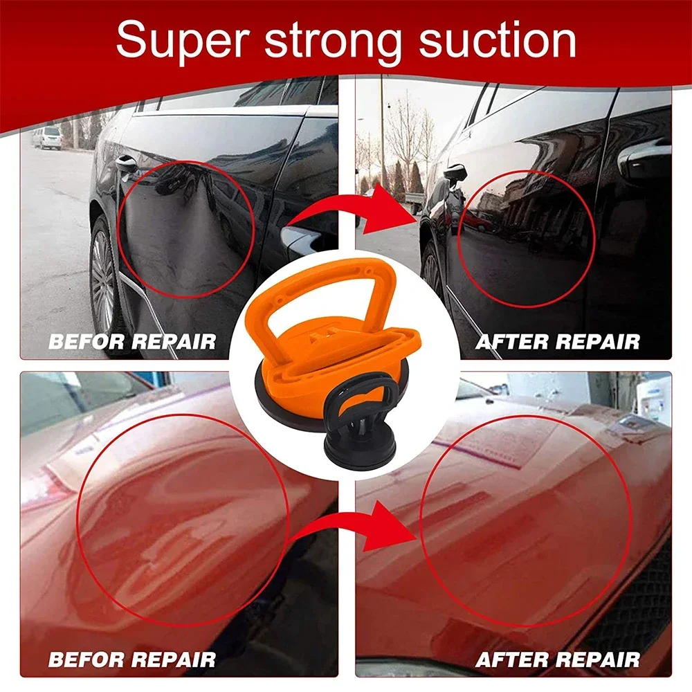 Auto Dent Puller Saugnapf 2-Größen Auto Dent Remover Reparatur Autos Tür Körper Saugnapf Kit Für Auto große Dellen & Kleine Dellen