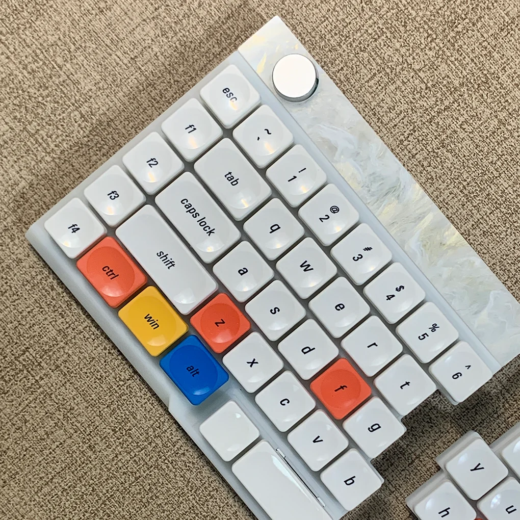 Low Profile LCK Time Theme Keycaps Custom KeyCaps Ultra-thin Keyboard Cap for Mechanical Keyboard Office Gaming Artisan Keycaps - Image 3