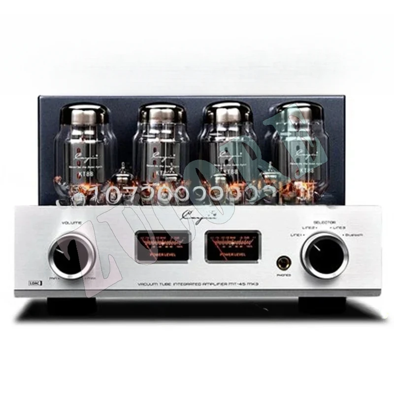 MT-45MK3 نسخة بلوتوث KT88/EL34 فراغ أنبوب أمبير مع مضخم ضوت سماعات الأذن وضع ثنائي أمبير مفتاح واحد 4ohm 8ohm/280W