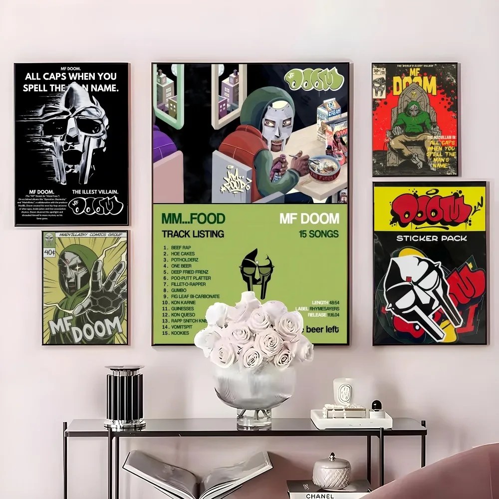M-MF Doom Rapper Po… - image