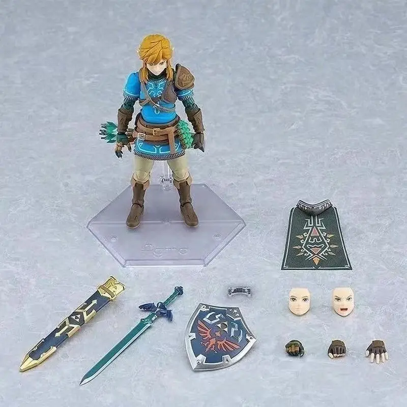 

Figma 626 Link Figure The Legend Of Zelda Tears Of The Kingdom Figures Breath Of The Wild Anime Figurine Gk Collection Model Toy