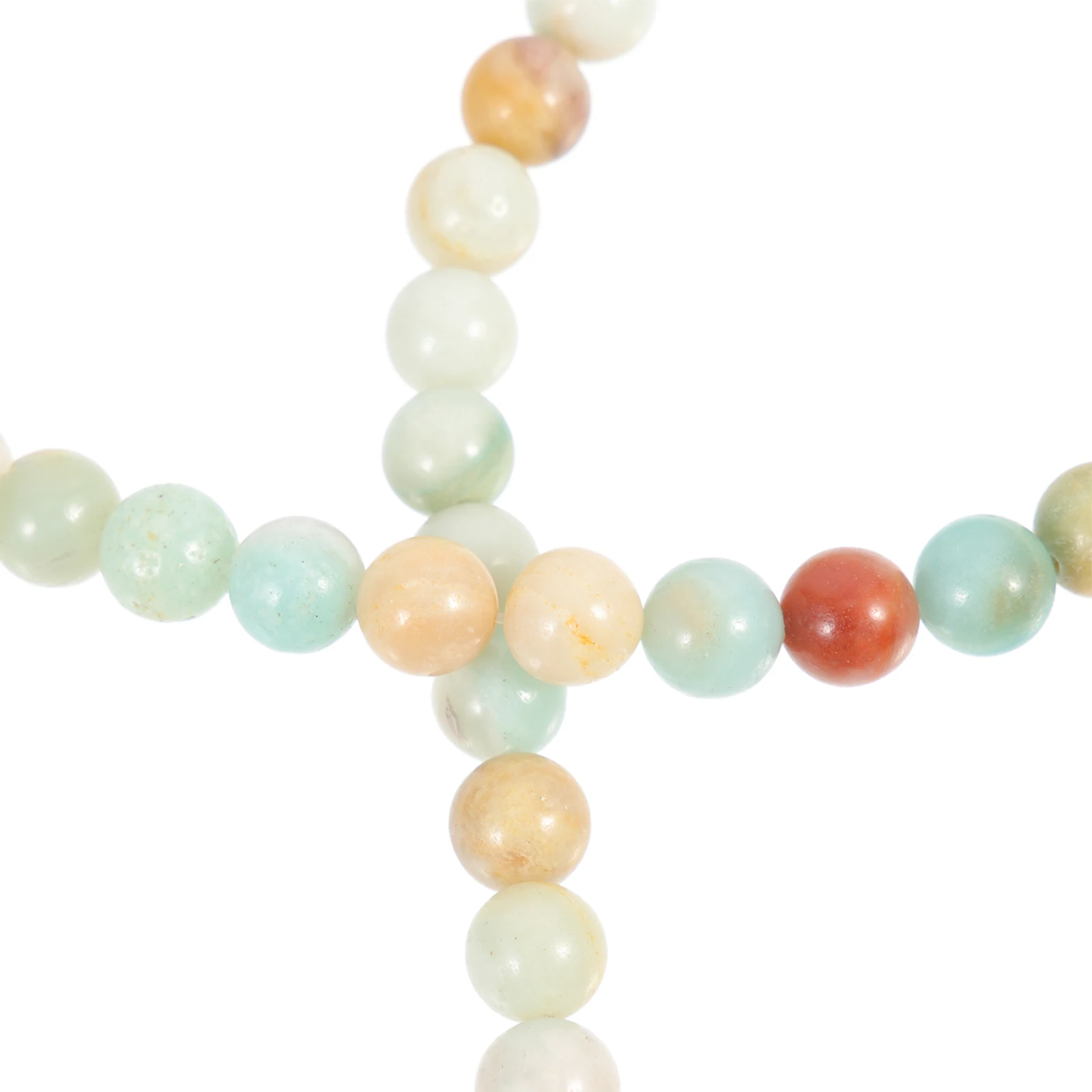 

Natural Stone Beads 2 Strips Scattered Decorative Craft Multifunction Bracelet H crafted DIY Jewelry Accessories Lightweight