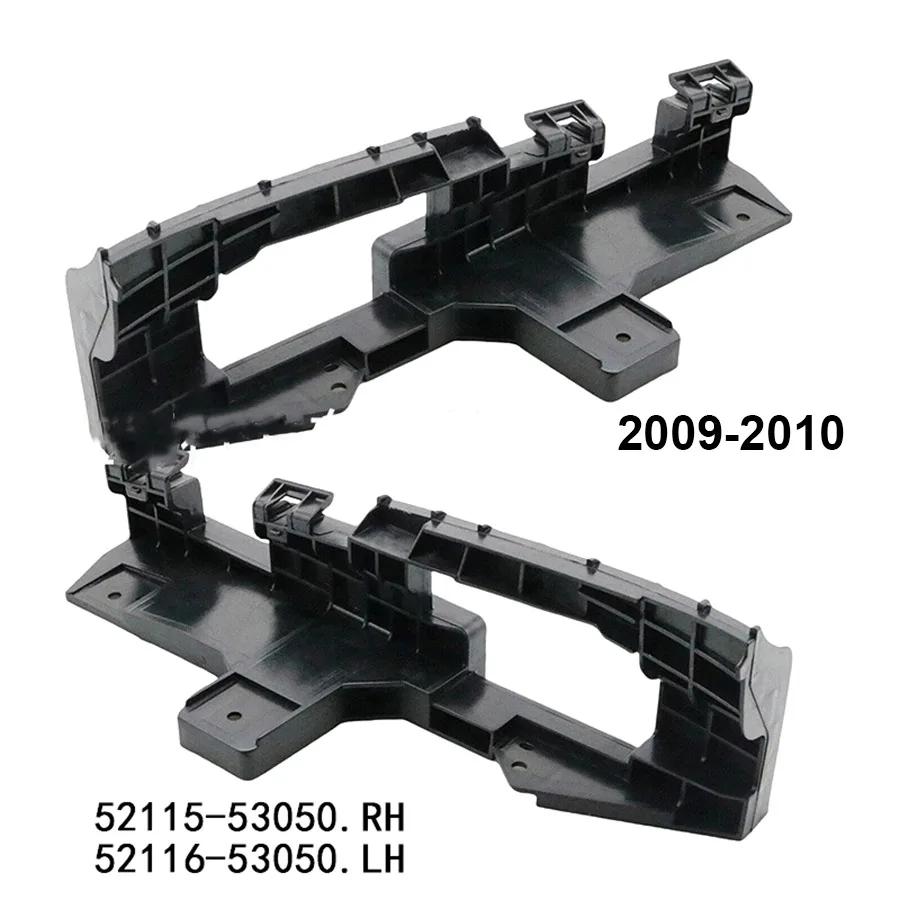 Wooeight 2Pcs Front Left& Right Bumper Mount Bracket Side Support Retainer Fit For Lexus IS250 IS300 2006-2008 2009-2010 2011-12