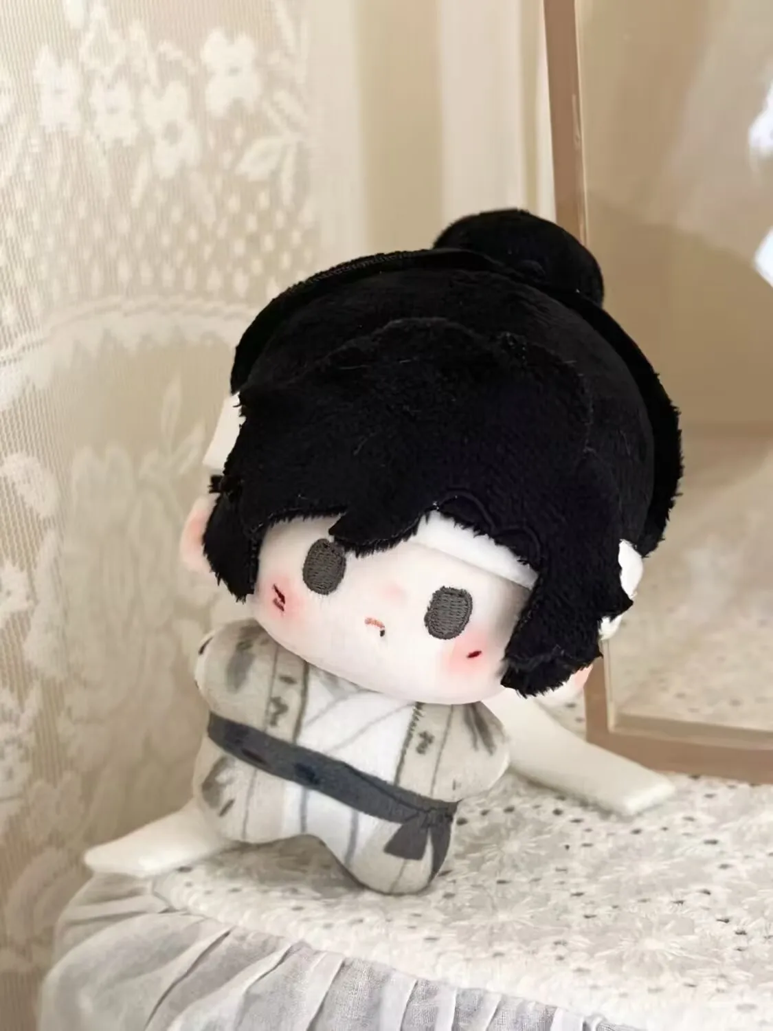 الأصلي Zanghai Zhuan Xiaohai Xiaozhan سمة 10 سنتيمتر دمية القطن المطبوعة لطيف دمية أفخم دمية #4