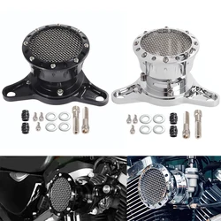 Motorcycle Retro Velocity Stack Air Cleaner Intake Filter For Harley Sportster XL883 Iron XL1200 48 72 Roadster Hugger 2004-2019