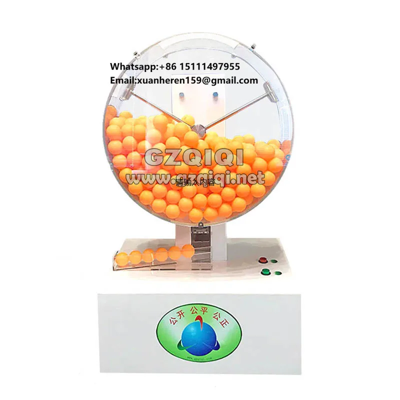 Desktop Balls Machine for Lottery Game