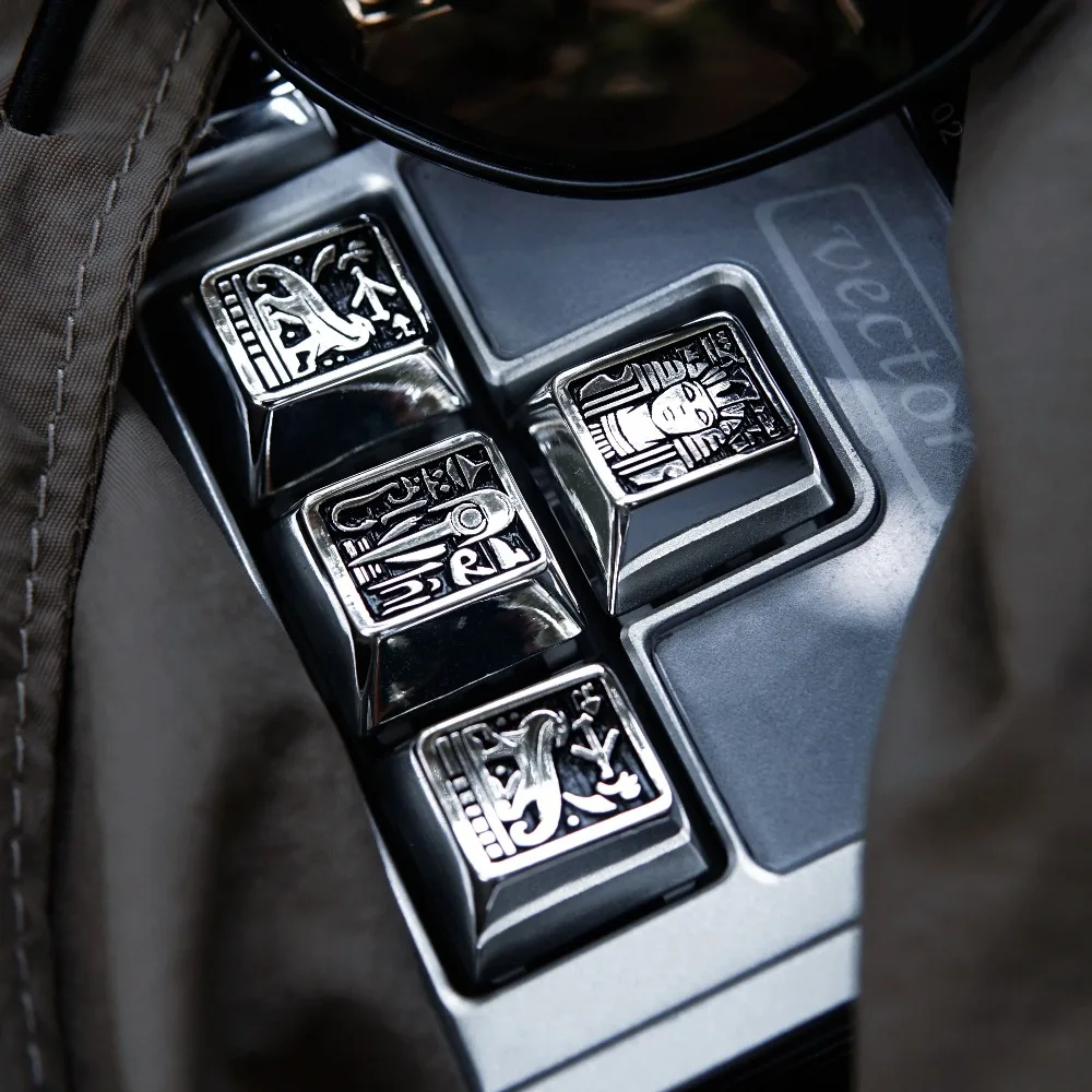 

Тема фараона Artisan Keycap на заказ металлическая цинковая стрелка клавиатура колпачок оригинальная игровая клавиатура для аксессуаров для механической клавиатуры