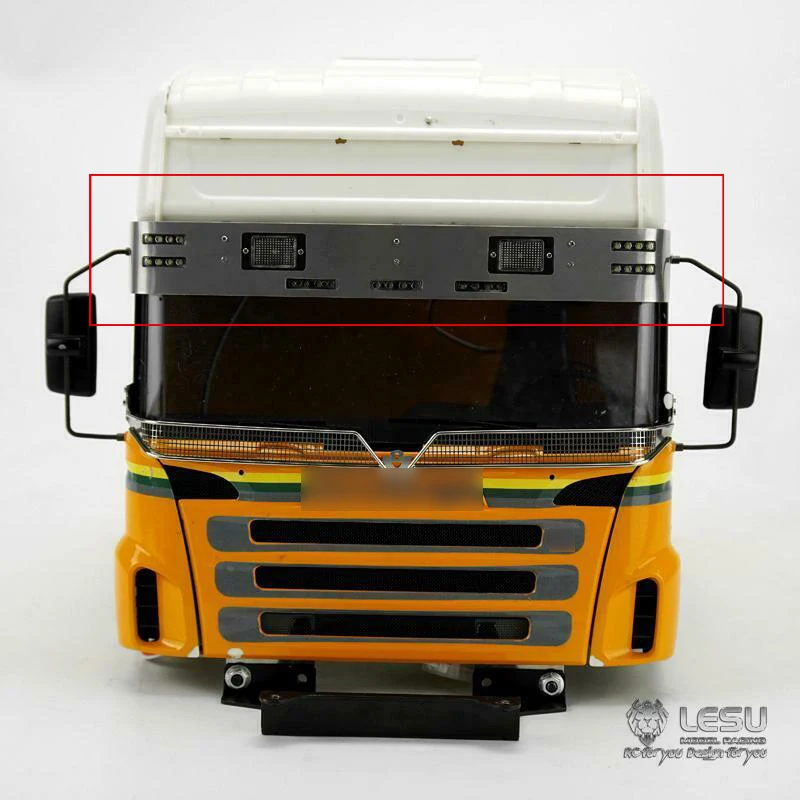 

LESU Metal Visor Light Set 1/14 RC DIY Tamiyay Tractor Truck Trailer Car Outdoor Toys TH14392