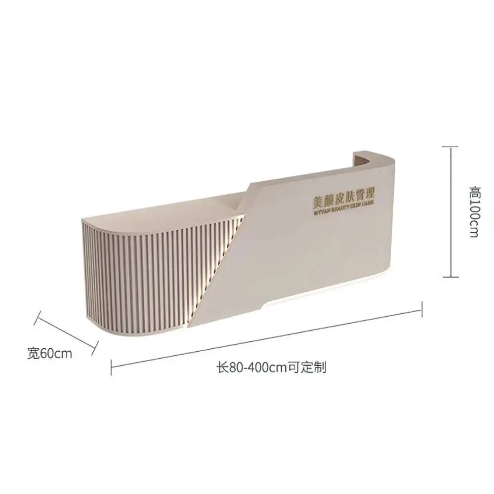 

Bar Delicacy Cabinet Fashion Elegant Counter Glamour Modern Luxury Reception Desks Unique Simple Mostrador Commercial Furniture