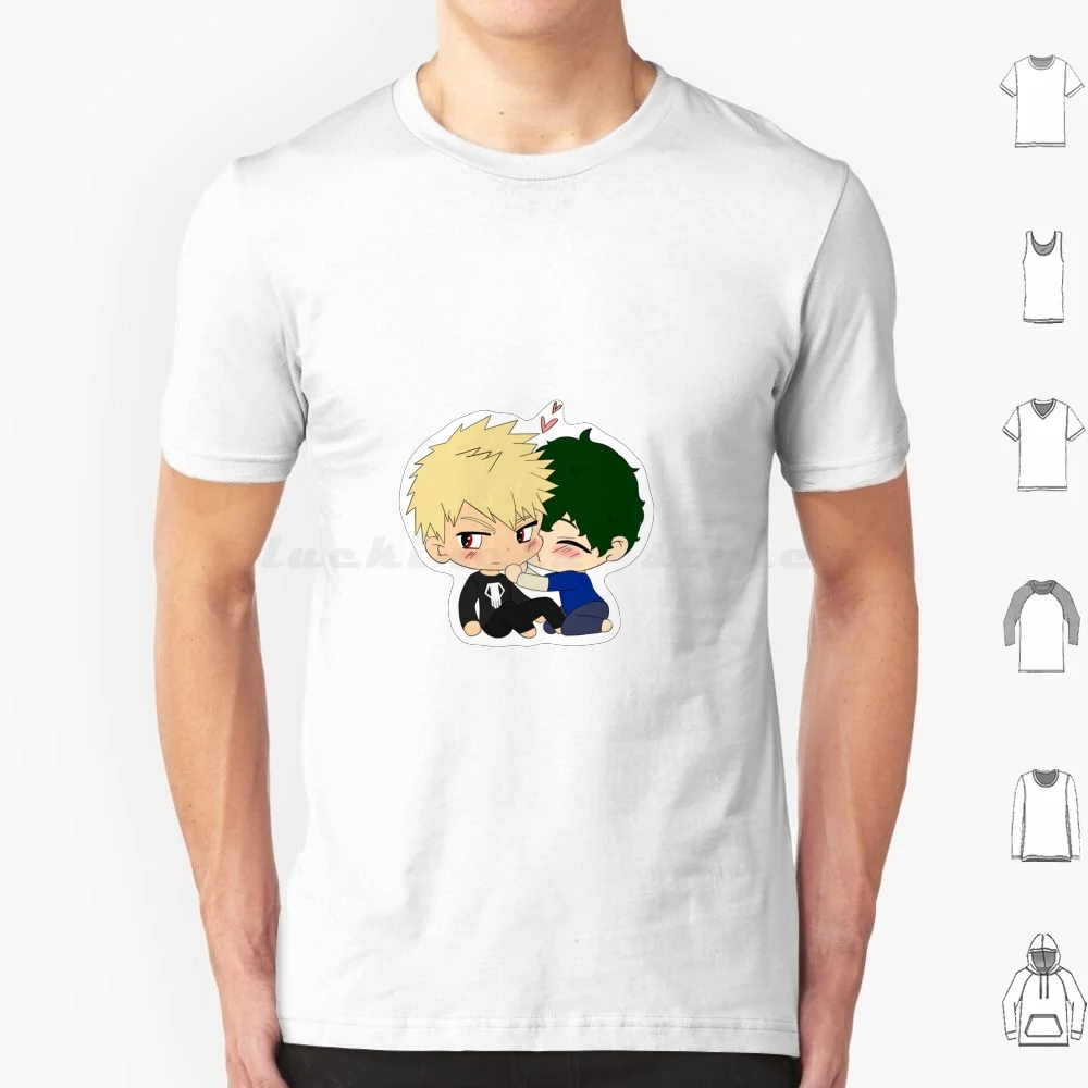 Chibi Bakudeku Cuddle Time T Shirt 6xl Cotton Cool Tee Bakugou Bakugou Katsuki Katsuki Bakugo Bakugo Deku Kacchan Midoriya