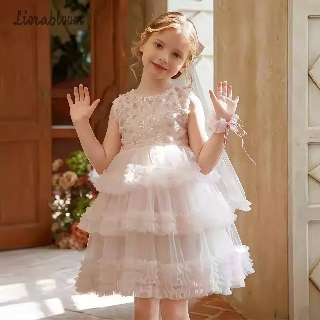 Girls' Formal Wear Tutu Dresses Flower Girl Dresses Party Dresses Princess Dress Glamorous Girls' Dresses